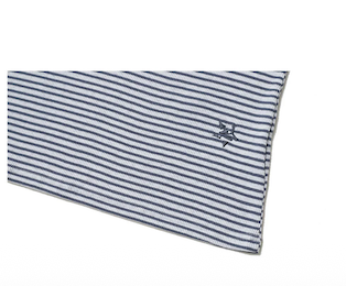 STAR STRIPE HOODIE - BLUE