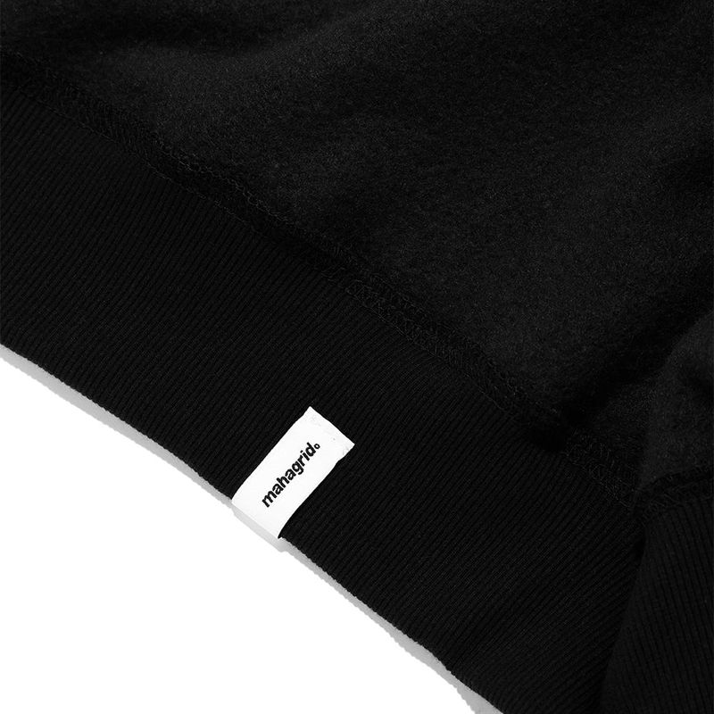 APPLIQUE ZIP UP HOODIE