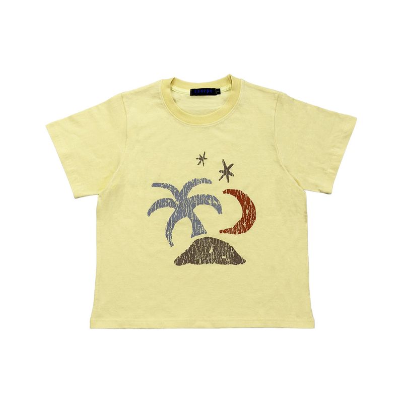 Sserpe(セルぺ)の「Tropical Half Sleeve T Yellow(Tops)」