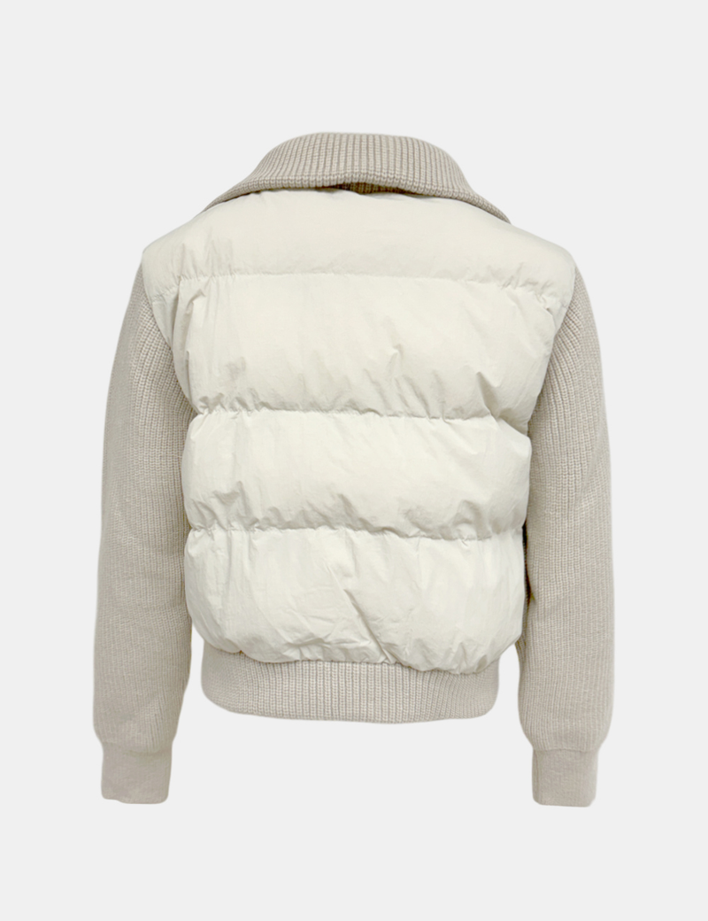 Bagel Knit Padded Jumper
