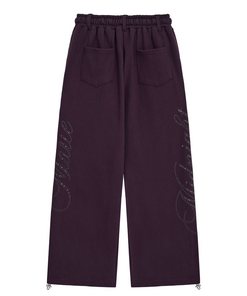cubic pants (purple)