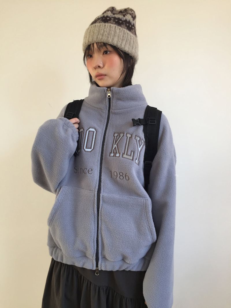 DUGGY(ダギー)の「Atelier Initial Fleece Zip-up (3color)(Jackets/Outerwear)」