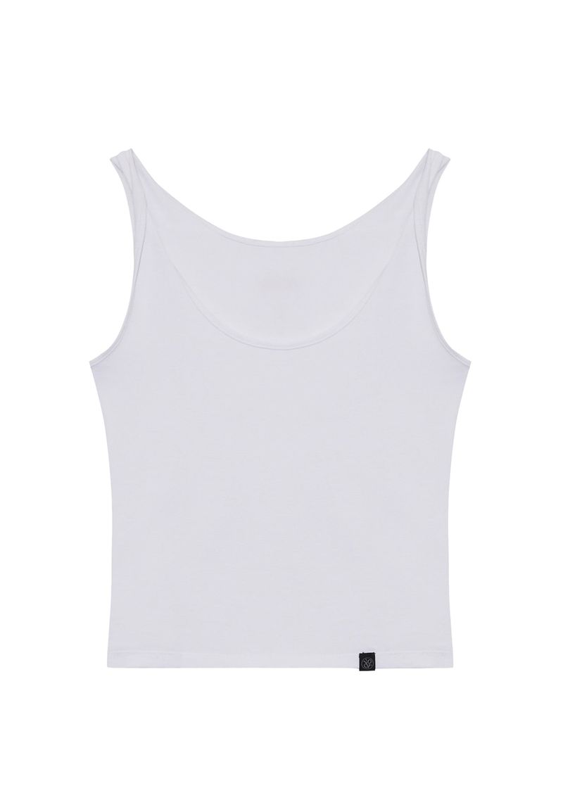 3-way Twist  Sleeveless Top_White