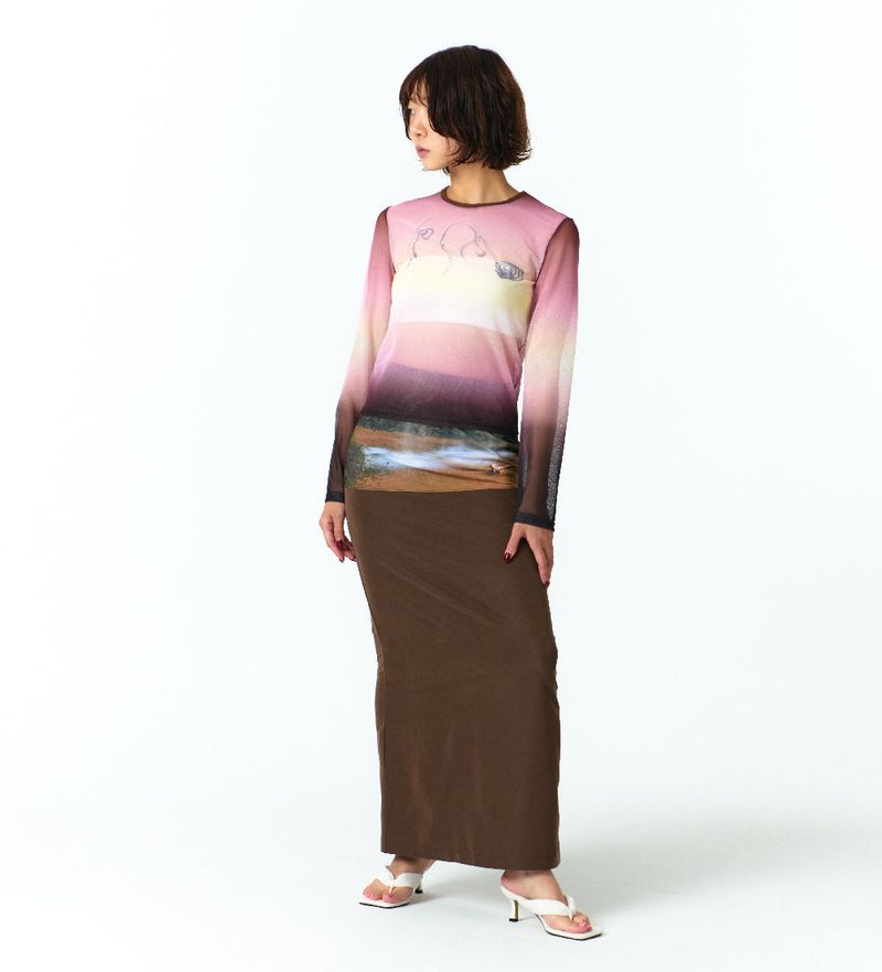 KILLING MOSQUITO MESH TOP (PINK)