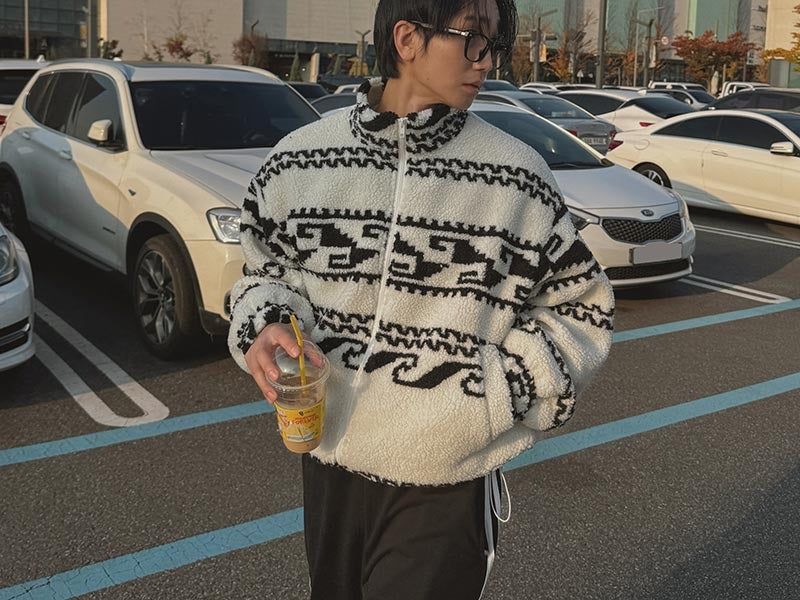 ASCLO Nordic Boa Fleece Jumper (2color)