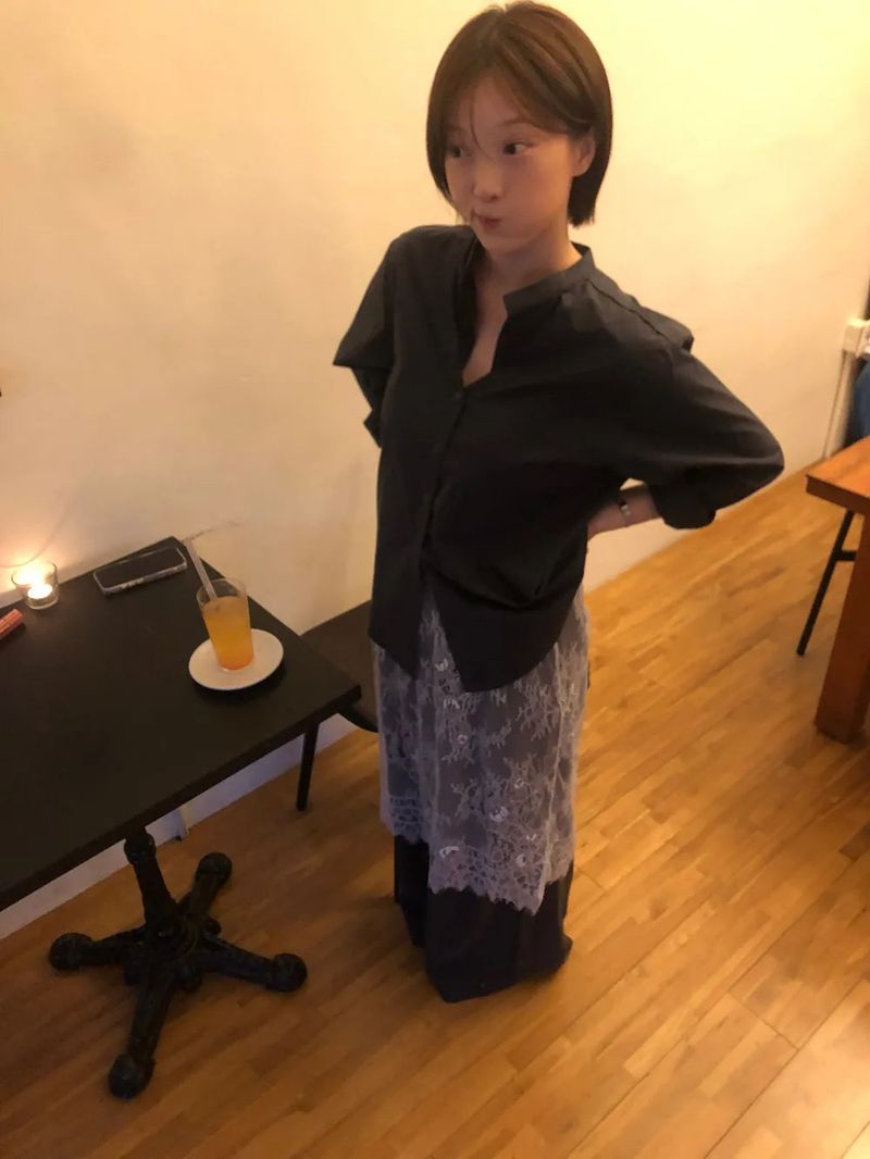 seymour（セイモア）の「Neat stand-collar shirt（Tops）」