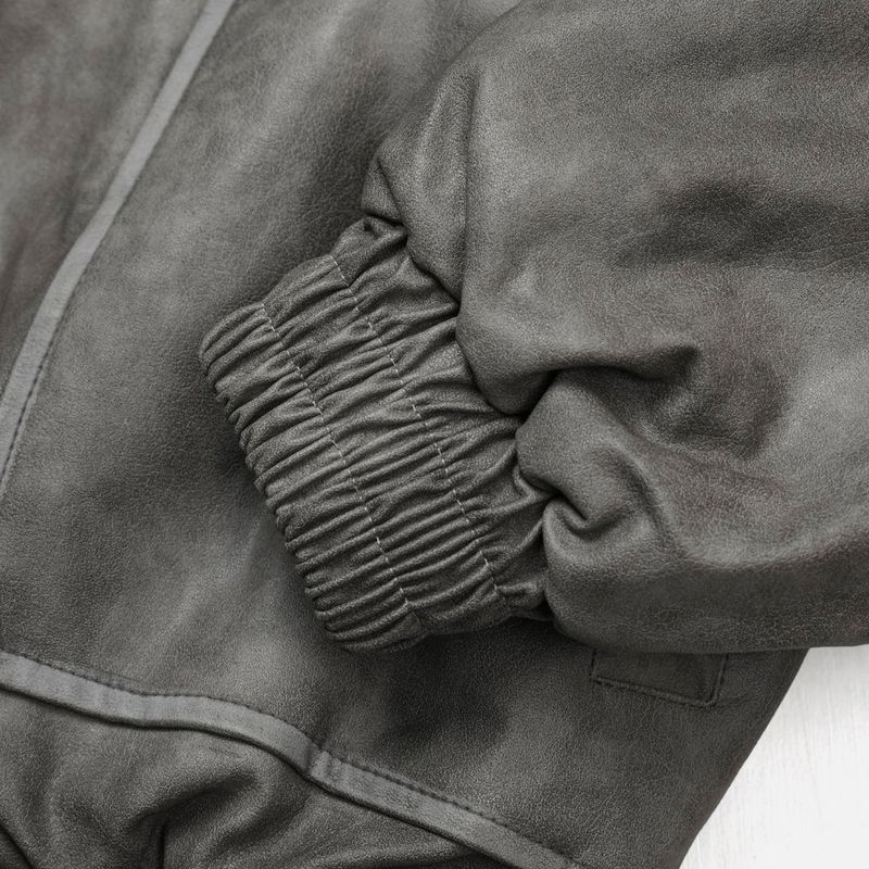 Bold Leather Short Padding