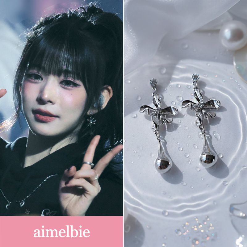 [fromis_9 Chaeyoung Piercing] ハイドロフラワーピアス