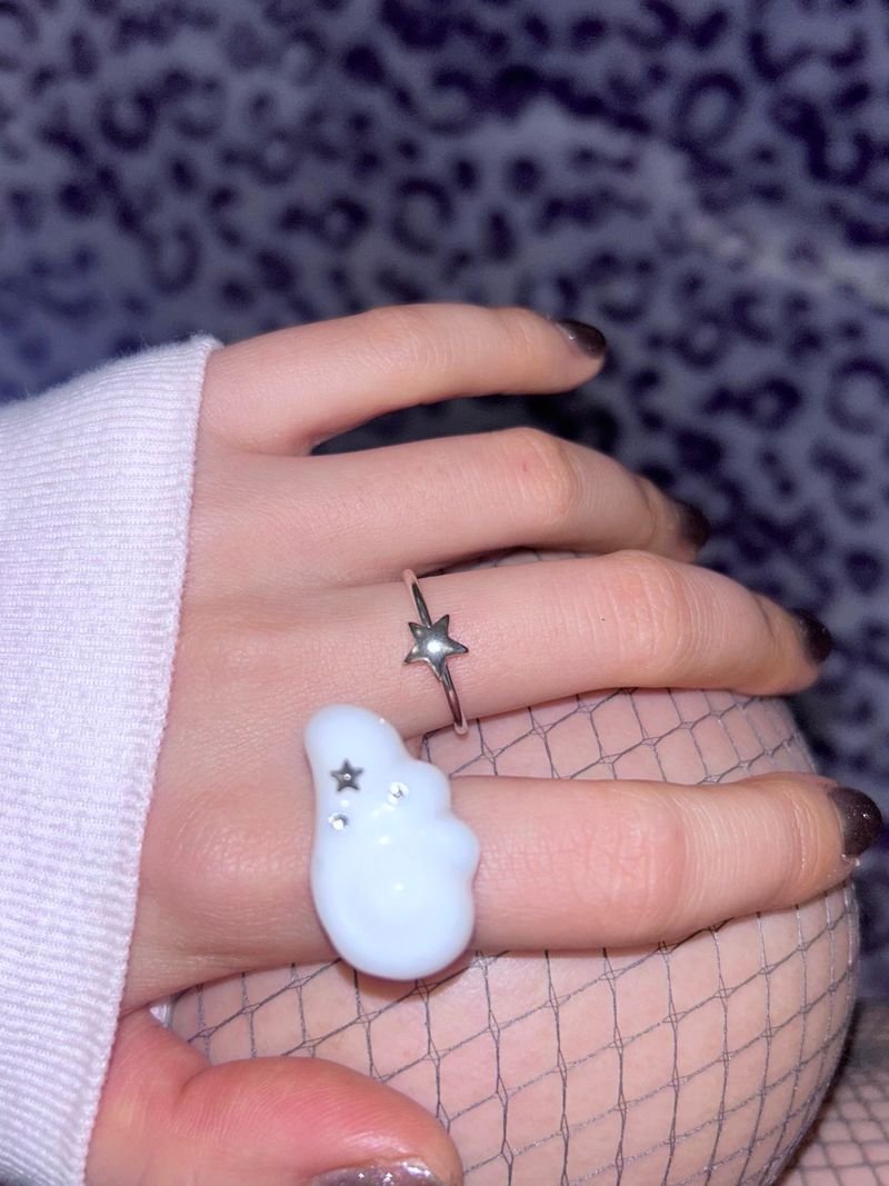 1004໒꒱ Angel Ring