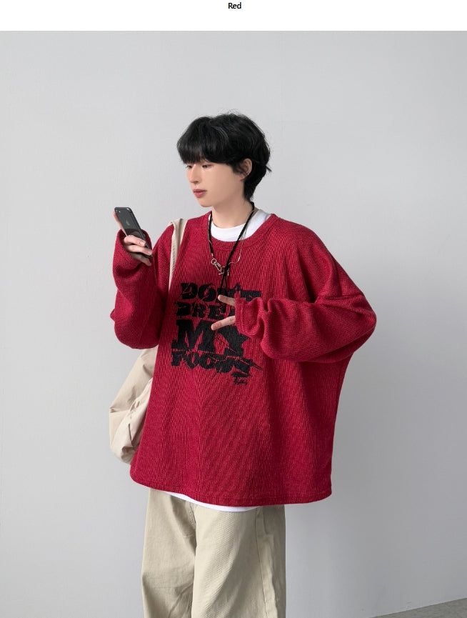 Spike Knit Long Sleeve