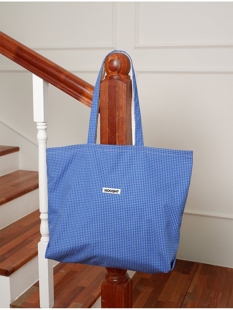 Emb Logo Cotton Day Bag / GP Blue