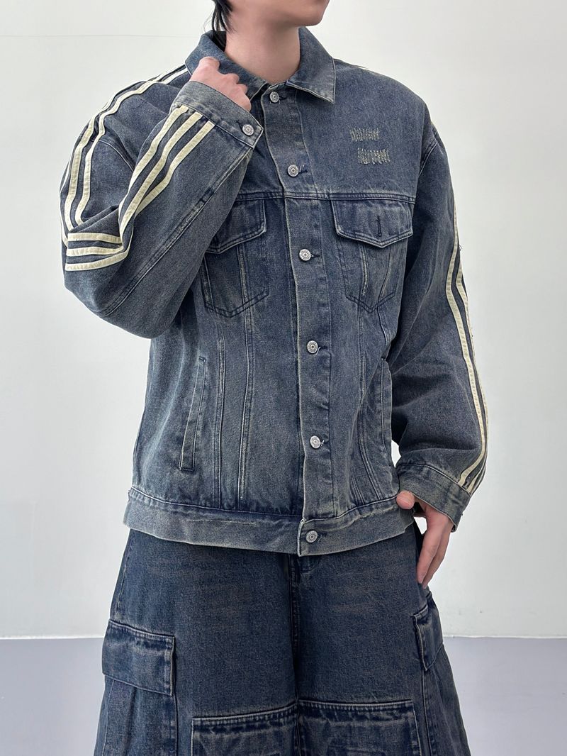 Ian Track Denim Jacket 2C