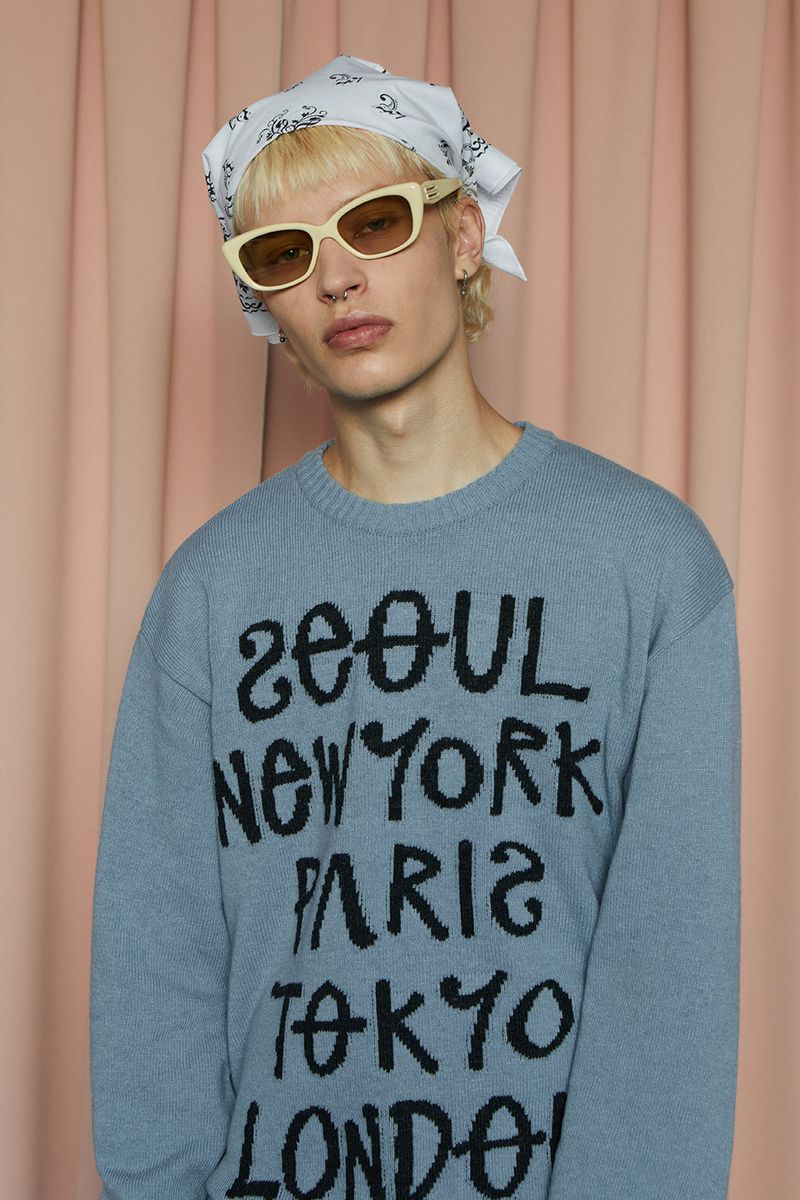 NOTE PAISLEY BANDANA / WHITE