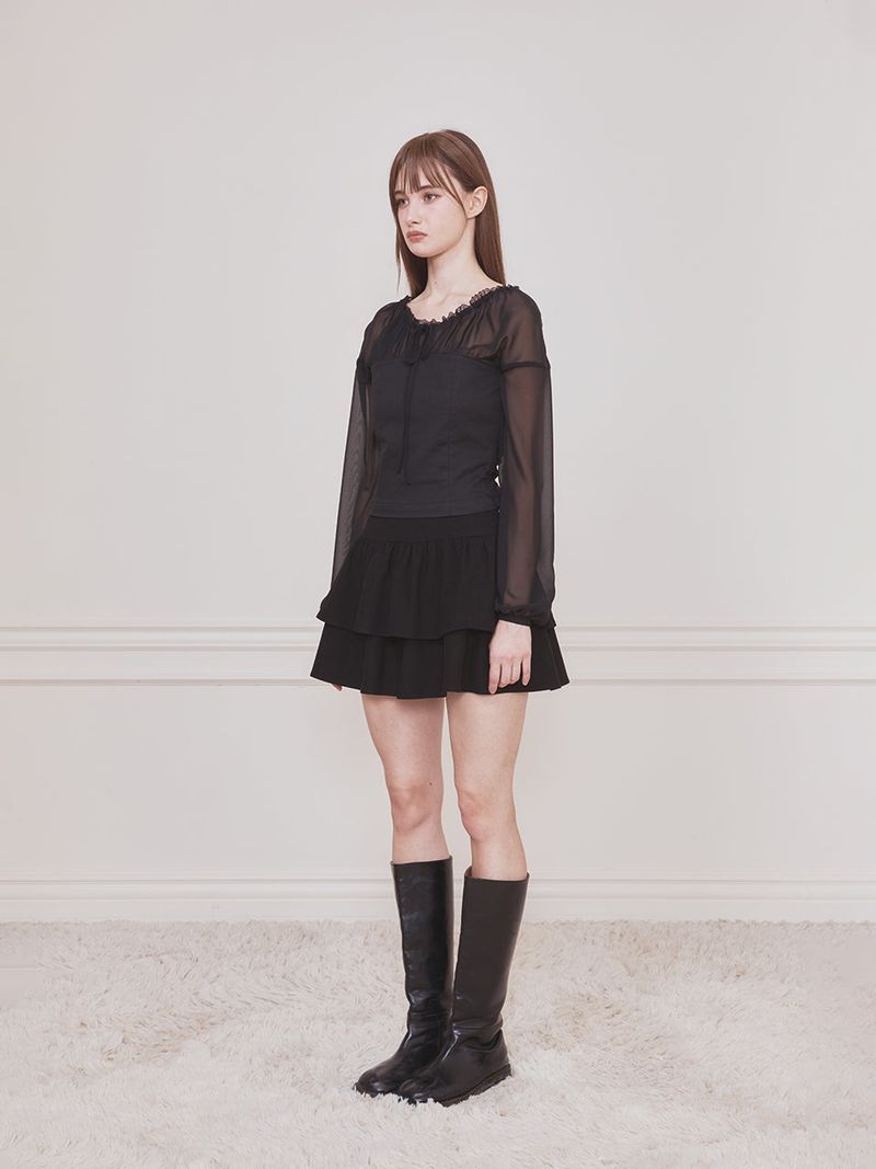 Erica top (Black)