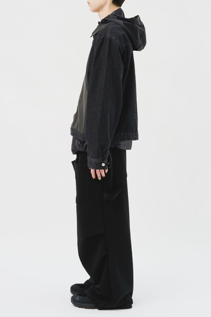 Moss Color Denim Jacket (2color)