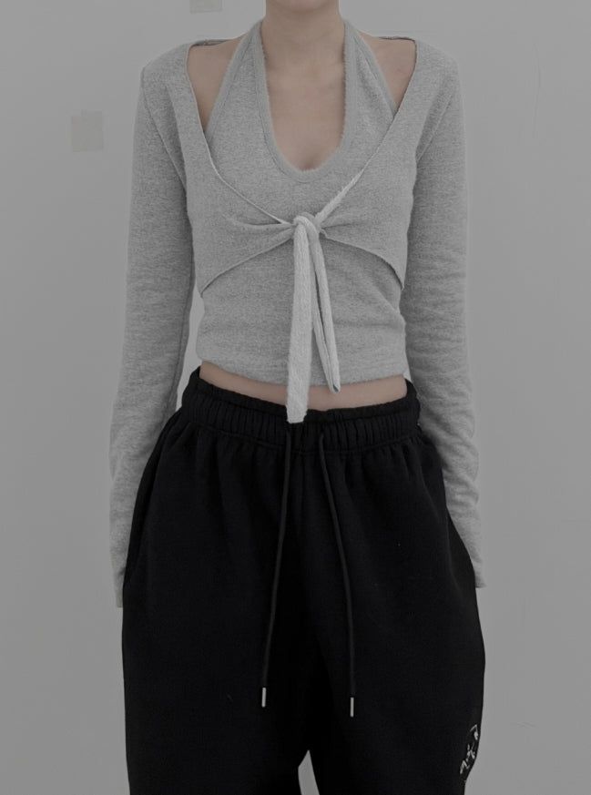 Marsh Fur Knot Warmer Cardigan
