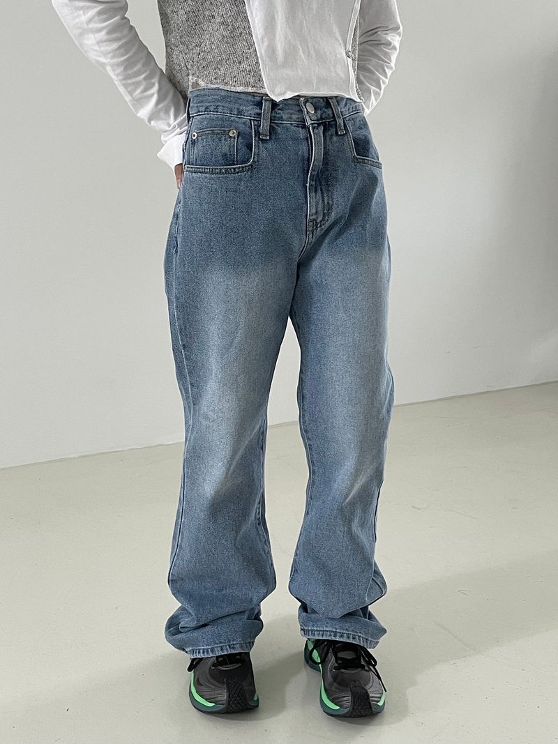 Arco iris（アルコイリス）の「Sea loose boot-cut denim pants（Pants）」