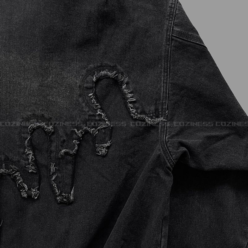 DV Backrovan Black Blue Vintage Jacket