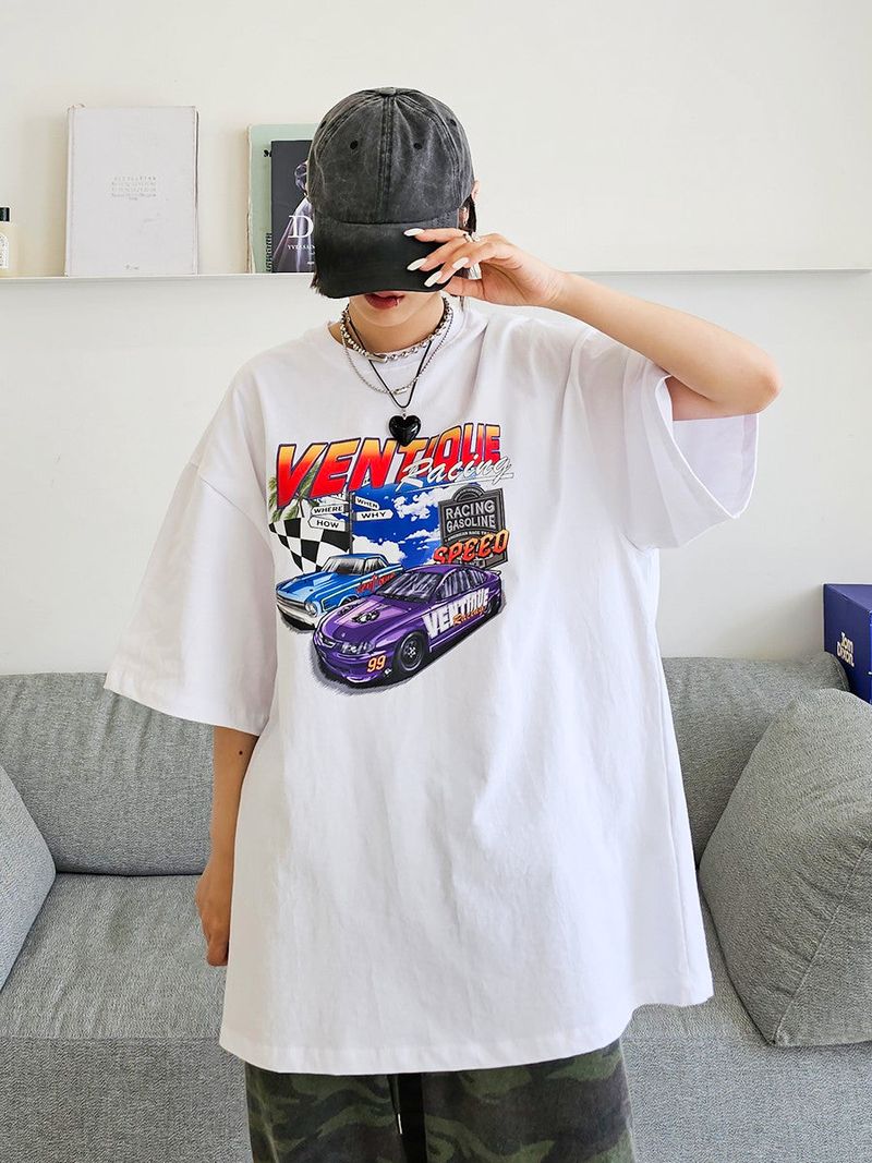 VENTIQUE(ベンティーク)の「VENTIQUE Racing warrior T-shirt 3color(Tops)」