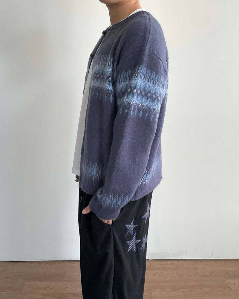Cozy Nordic Knit Cardigan