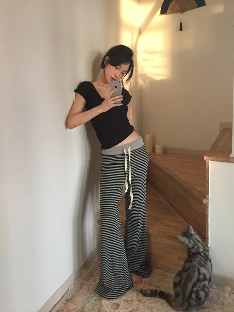 Stripe Pajama Pants