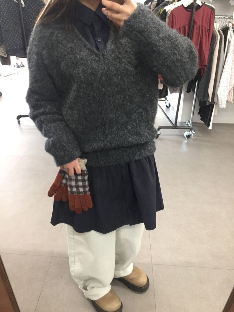 low-key shirt dress (2color)