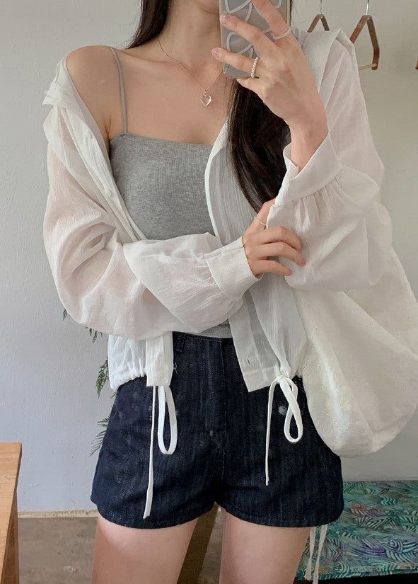 SHOPPERLAND(ショッパーランド)の「Summer Daily Rib Sleeveless (5color)(Tops)」