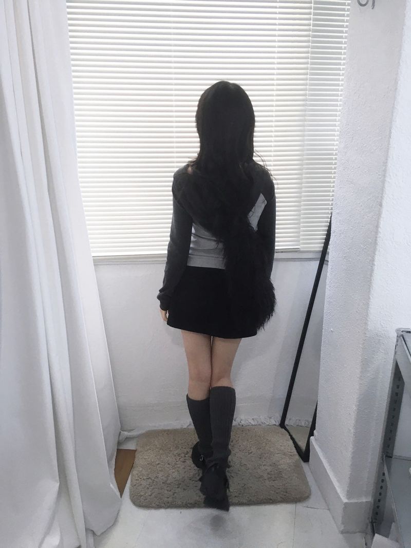 Cotton banding skirt