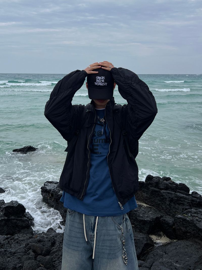 Gale Shirring Windbreaker (2 Colors)