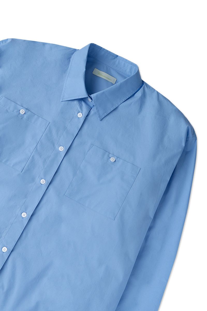 Standard pocket shirt_blue