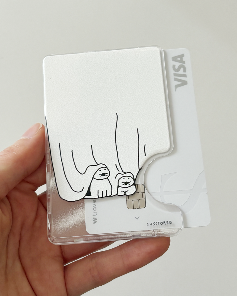 [MagSafe card wallet]ザキャットザッツビケイムアナン