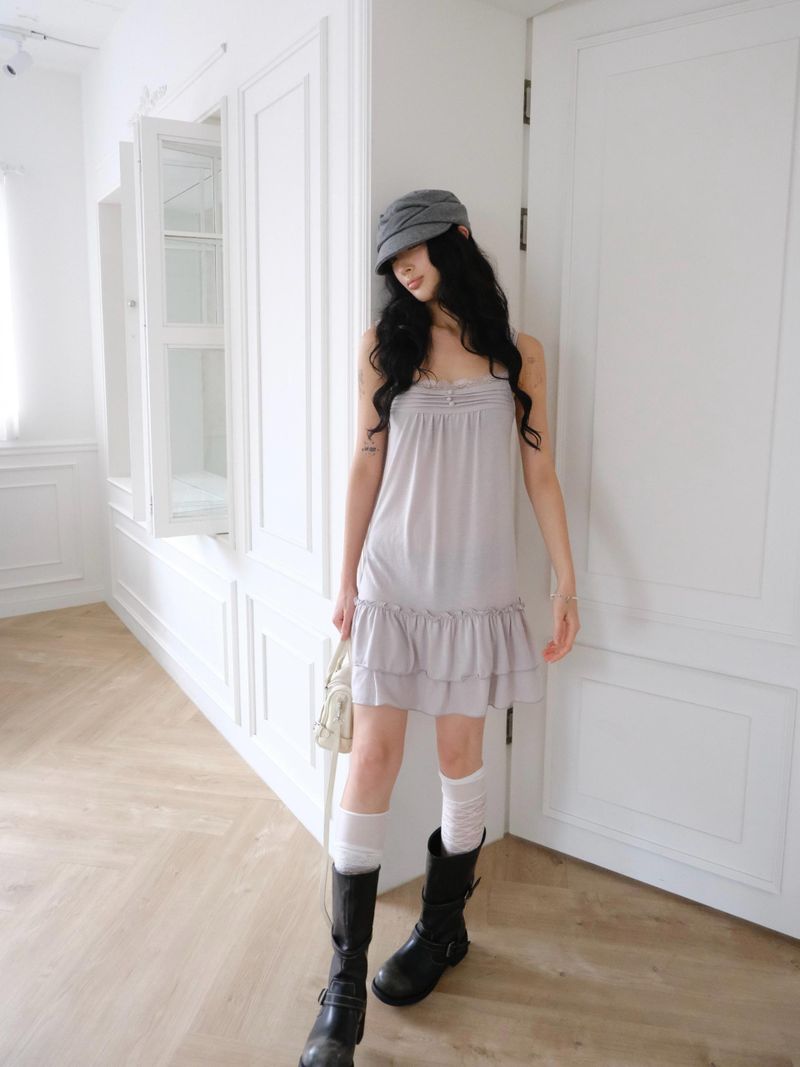 vintage washed biker boots