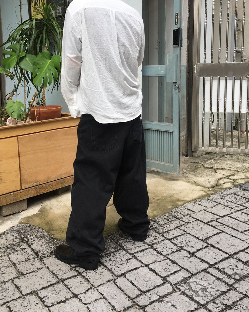No.1349 back LT point denim PT (3color)