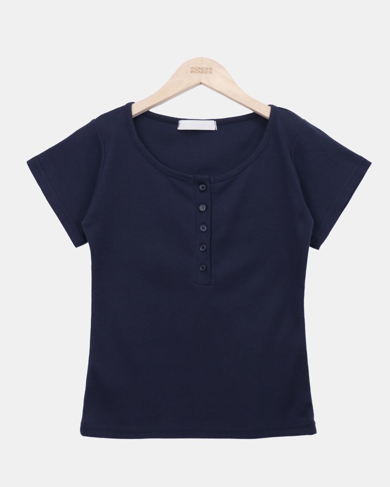 Muro Button Short Sleeve T-Shirt