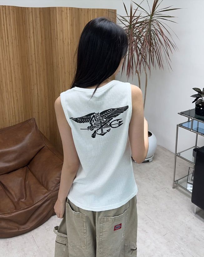 Eagle Waffle Sleeveless