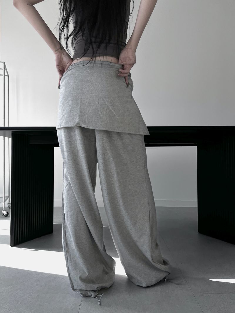 strap string pants (3color)