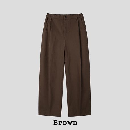 Steady Cotton Pintuck Pants