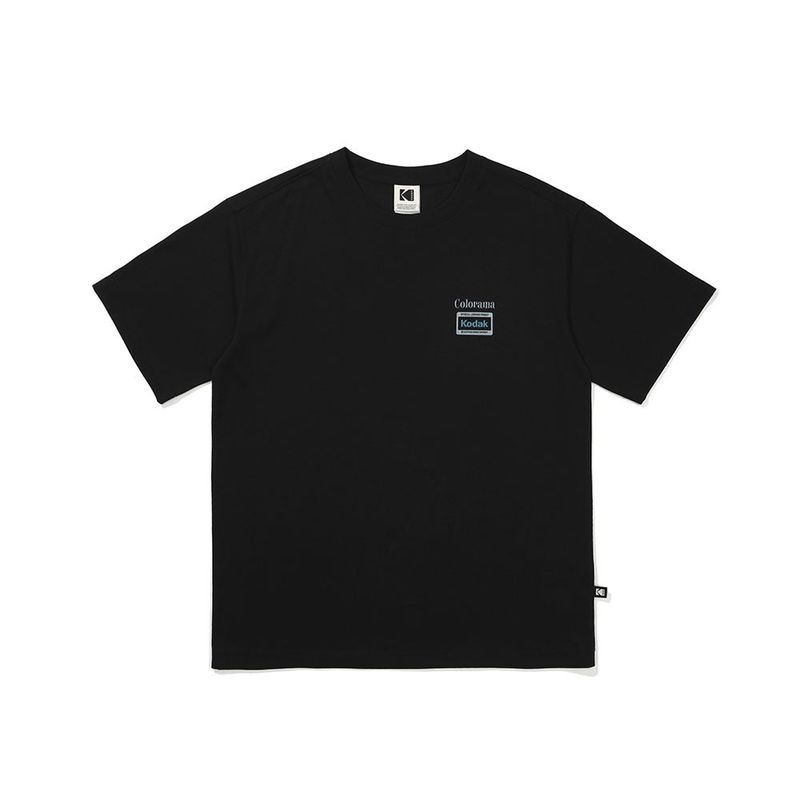 KODAK(コダック)の「Colorama Short-Sleeved T-Shirt【BLACK】(Tops)」