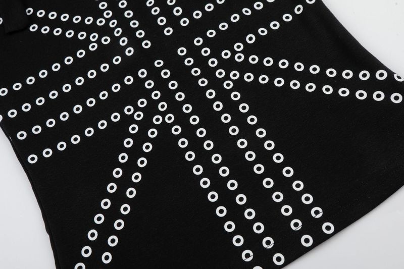 Nua Modern Stud Pattern Top