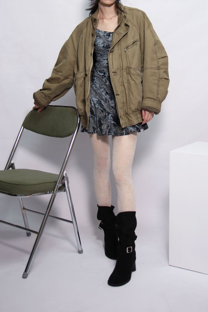 classic rose tights (cream)