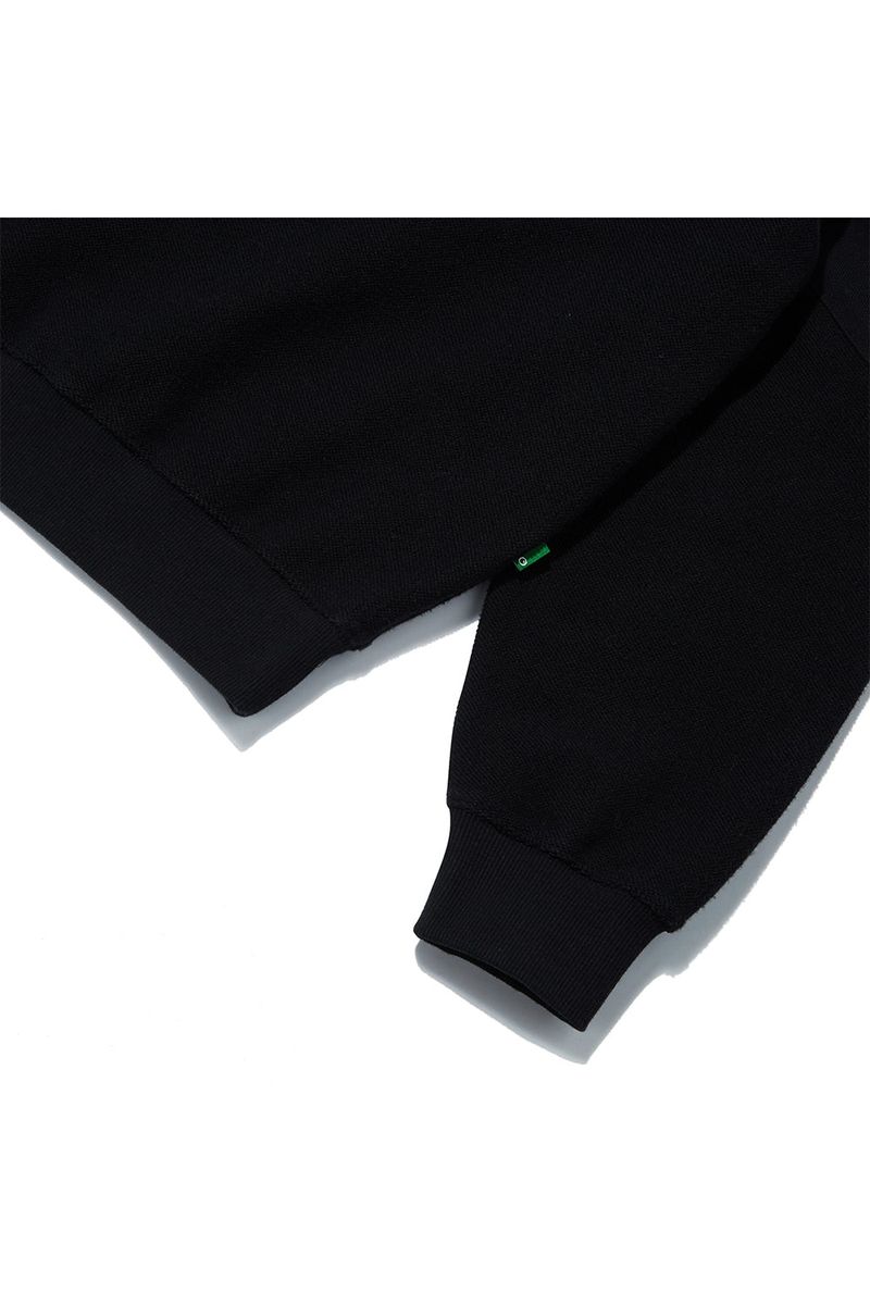 Reverse Bear Patch Crewneck_Black