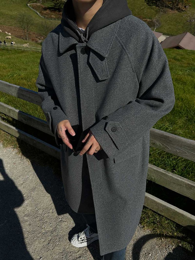 ASCLO(エジュクロ)の「ASCLO Wool Mac Coat (2color)(Jackets/Outerwear)」