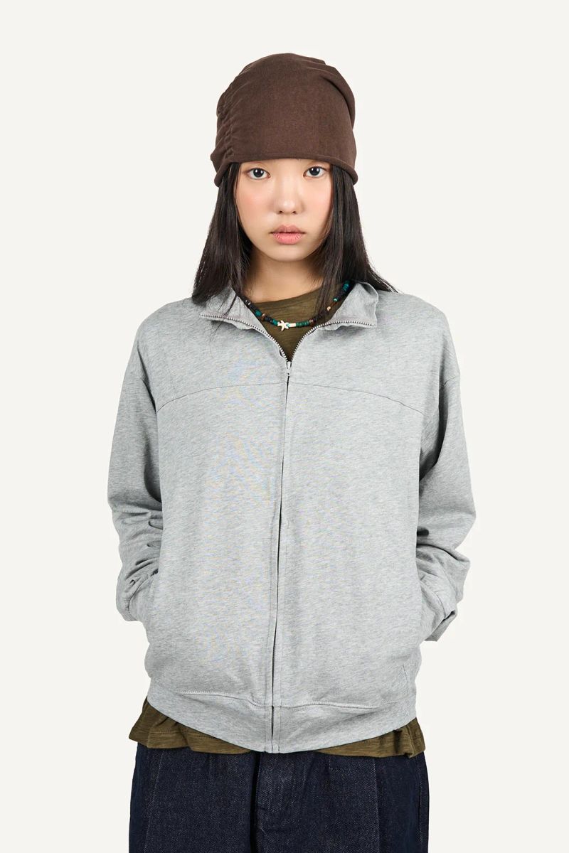 Compact Jersey Zip-up