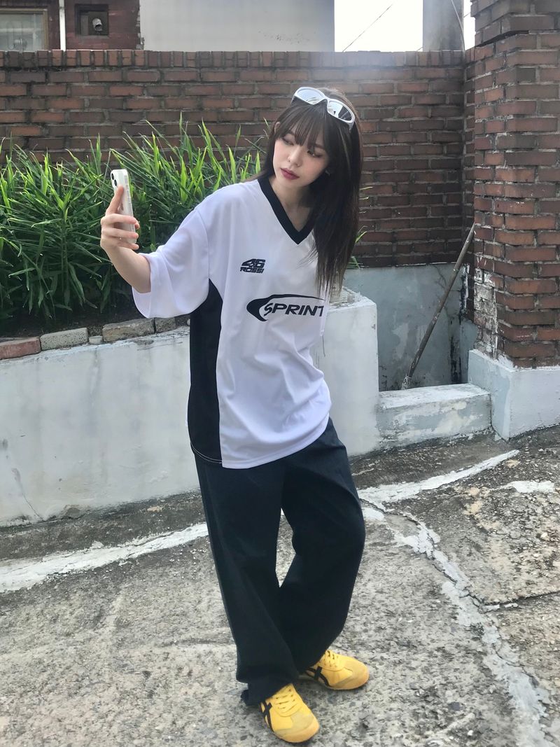 ロバスワンタックコットンパンツ