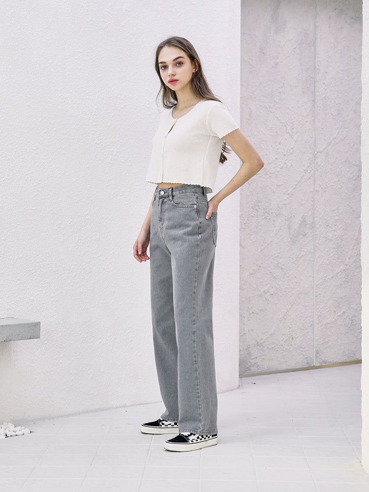 W50 WIDE DENIM PANTS_GRAY