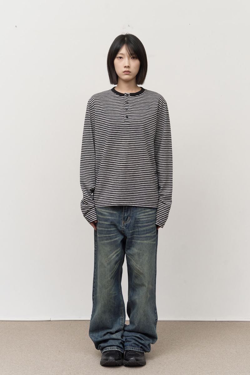 Flask Crack Denim