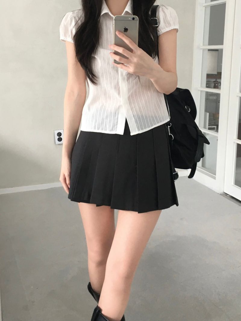 Elly Puff Blouse (2 colors)