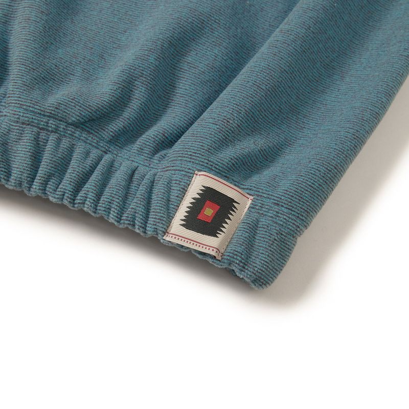 Surface fleece pullover / Dusty aqua