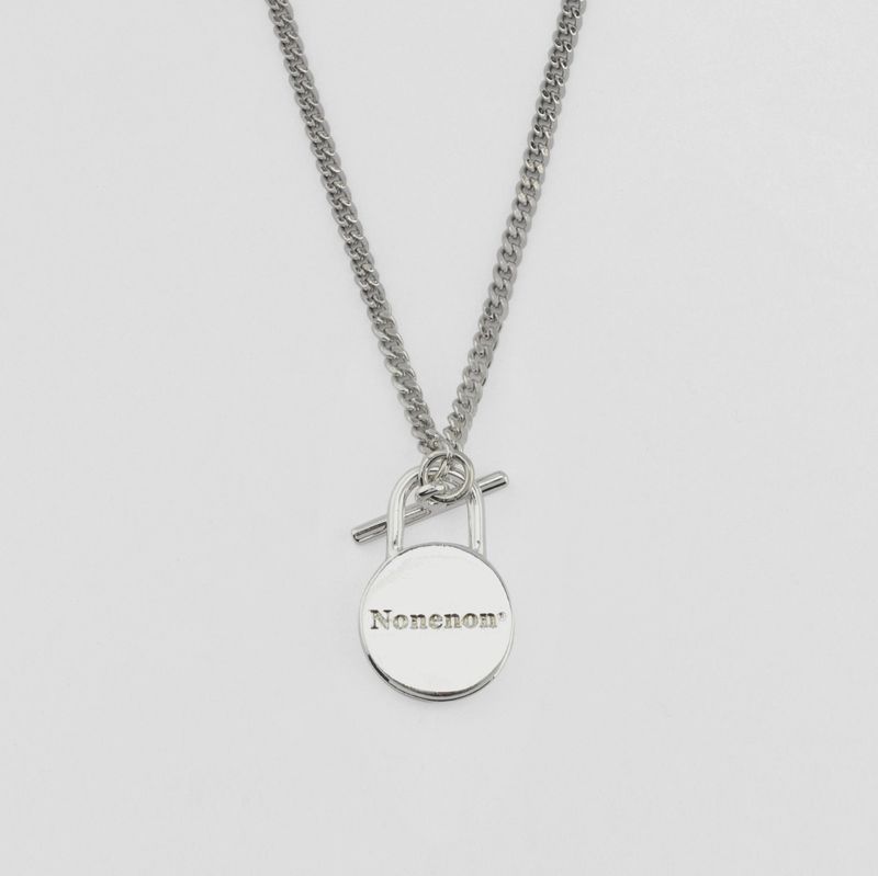 TOGGLE CIRCLE NEC [SILVER]