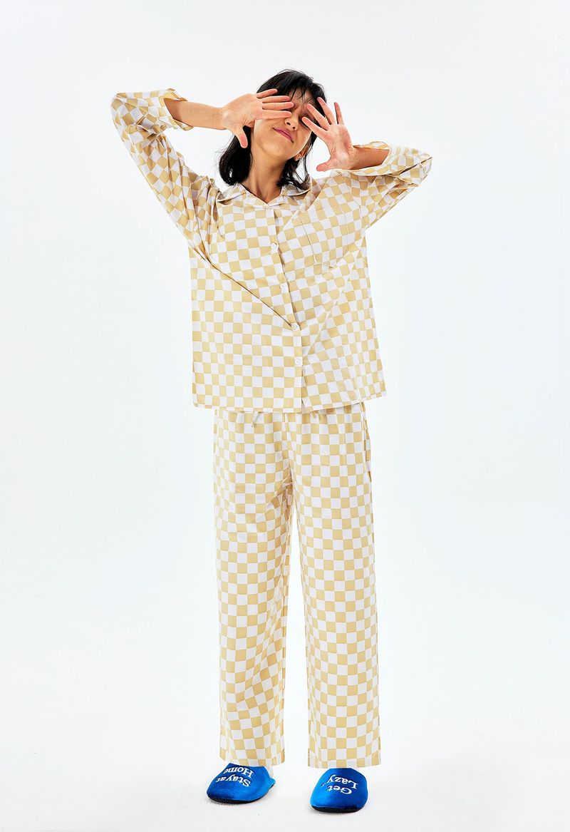 Chilling Pajama Long Set (3 Colors)